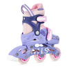 Rolki Regulowane Łyżworolki Rekreacyjne Dziecięce Fioletowe Nils Extreme