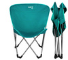 NILS Krzesło Turystyczne Campingowe Składane z Oparciem