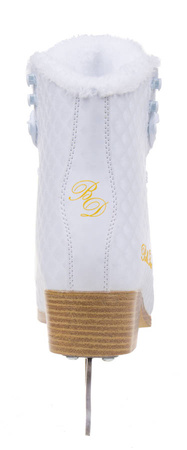 Łyżwy Figurowe Dziecięce Sznurowane Klasyczne Retro Stalowa Płoza VIVO