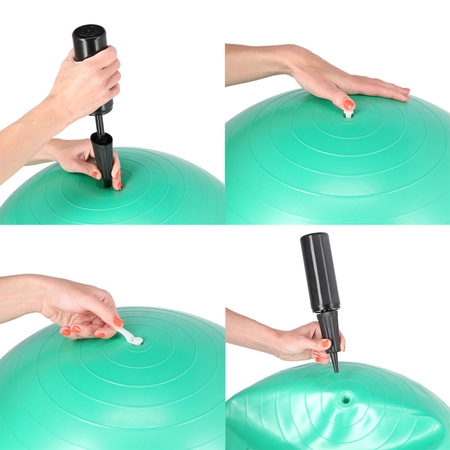 HMS Piłka Gimnastyczna Rehabilitacyjna Do Ćwiczeń Fitness 65 cm