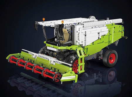 Zestaw Klocków Konstrukcyjnych Maszyna Rolnicza Kombajn 1347 el. MOULD KING