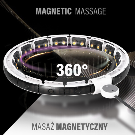 HMS Hula Hop Odchudzające Z Wypustkami i Obciążnikiem