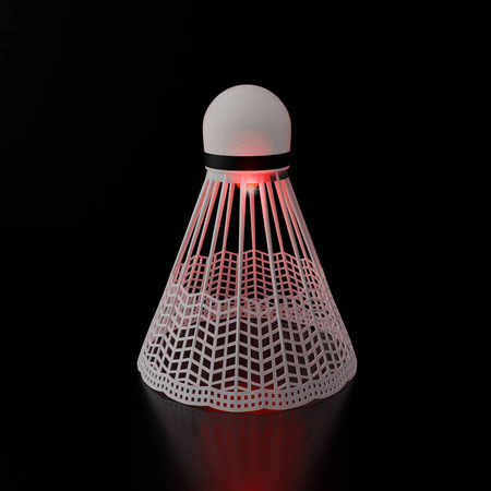 NILS Komplet 3x Lotki Do Badmintona Nylonowe LED