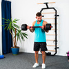 Sztangielki Regulowane Zestaw Hantle Kettlebell Sztanga Do Treningu 20 kg