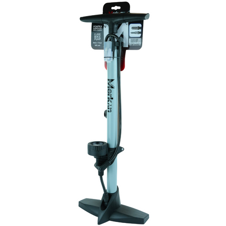 MERKAN Pompka Rowerowa Z Manometrem Do Roweru Podłogowa Warsztatowa