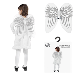 Skrzydła Anioła Z Brokatem  Przebranie Aniołek Na Jasełka Bal Świętych