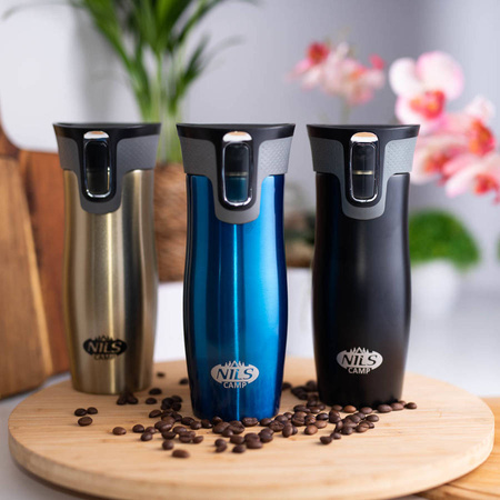 NILS Kubek Termiczny Termos Turystyczny 420 ml