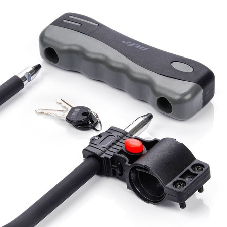 METEOR Klamra Zapięcie Rowerowe Na Klucz Twister+