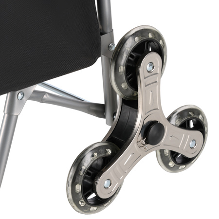 Wózek Na Zakupy Torba Zakupowa 40 L Składany Na Kółkach Schodowy Termiczny