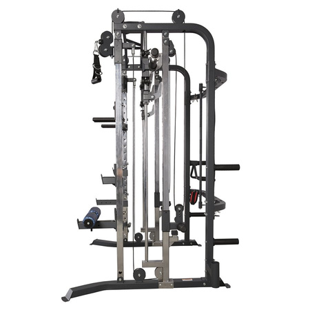 Atlas Suwnica Smitha + Gryf Do Ćwiczeń Treningu Siłowego Fitness HMS