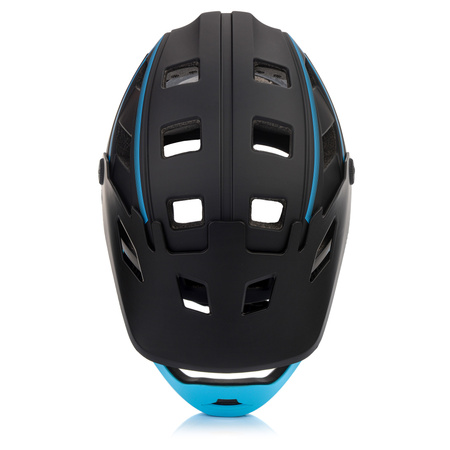 Kask Rowerowy Regulowany Na Hulajnogę Full Face Szczękowy Odpinany METEOR