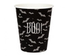 Kubeczki Papierowe Nietoperze Boo! Na Halloween Imprezę GODAN 266 ml 6 szt.