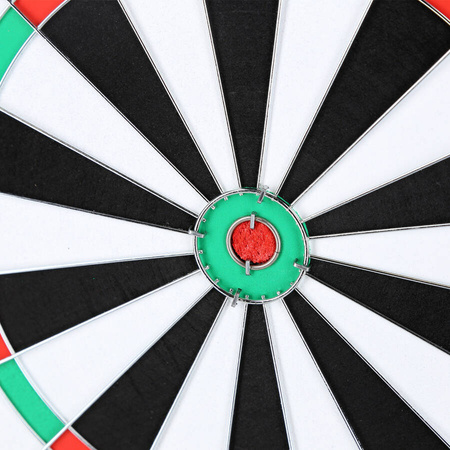 Tarcza Do Darta Dwustronna Tablica 2w1 Do Darta i Bull's Eye + 6 Rzutek