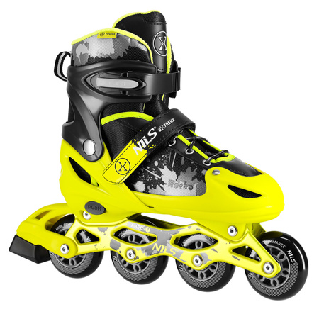 Łyżworolki Rolki Regulowane Rekreacyjne Kauczukowe Dla Dziecka NILS