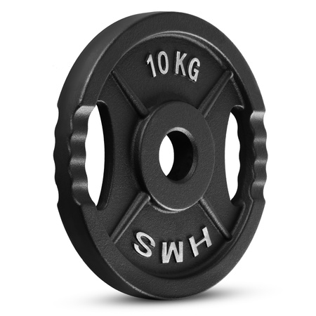 Talerze Olimpijskie Obciążenia Na Gryf Sztangę Do Ćwiczeń HMS Zestaw 2x10kg