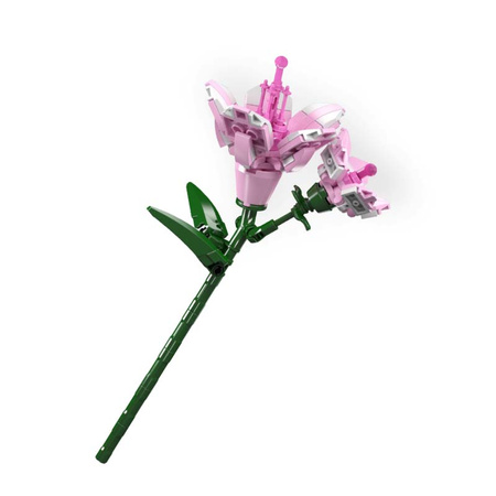 Klocki Konstrukcyjne Kwiat Różanecznik Rododendron 132 Elementy Mould King