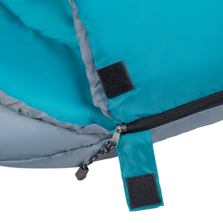 Śpiwór Turystyczny Koperta Z Kapturem 205x75 cm + Karimata