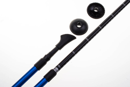 VIVO Rekreacyjne Kijki Kije Nordic Walking Regulowane 82-135 cm