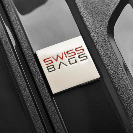 Swissbags+ Zestaw 3 Walizek Na Kółkach Kabinowa Średnia Duża