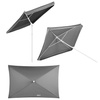 2w1 Parasol Parawan Plażowy Ogrodowy Filtr UV NILS