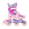 Rolki Regulowane Łyżworolki Rekreacyjne Dziecięce Różowe Nils Extreme