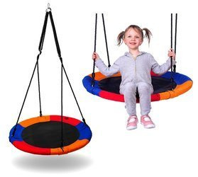 NILS Huśtawka Ogrodowa Bocianie Gniazdo Śr. 90 cm