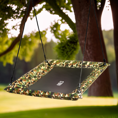 Huśtawka Ogrodowa Bocianie Gniazdo Duże 150x80 cm Fotel Wiszący Do Ogrodu