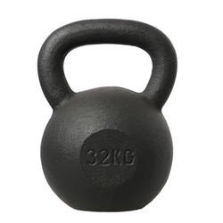 Kettlebell Ciężarek Hantla Żeliwna Odważnik Do Treningu Siłowego HMS 32 kg