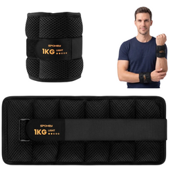 Obciążniki Na Kostki i Nadgarstki Do Ćwiczeń Fitness Treningu 2x1 kg SPOKEY