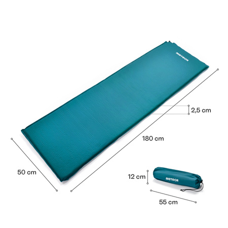 METEOR Mata Samopompująca Na Biwak Pod Namiot 180x50 cm