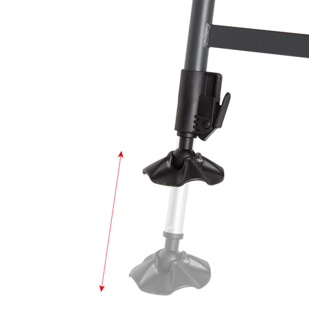 Krzesło Krzesełko Wędkarskie Turystyczne Z Podnóżkiem Fotel Karpiowy NILS