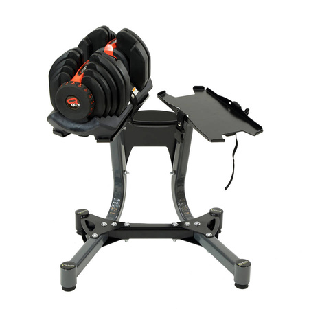 HMS Stalowy Stojak Na Sztangielki Regulowane Do 100 kg