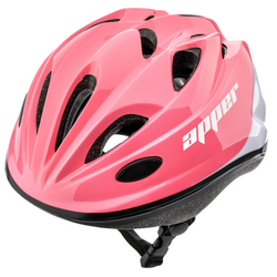Kask Rowerowy Regulowany Dziecięcy Koralowy Otwory Wentylacyjne METEOR