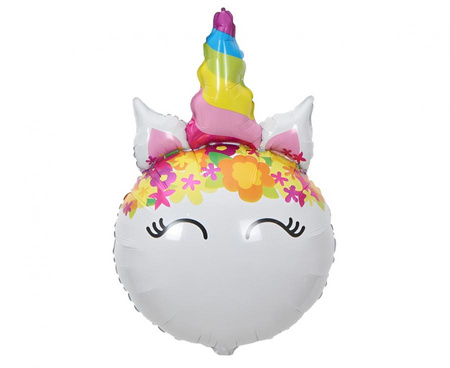 Balony Foliowe Urodzinowe Jednorożce Sto Lat Dla Dziewczynki Zestaw 3 szt.