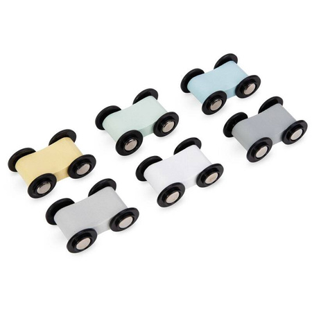 Tor Samochodowy Zjeżdżalnia Drewniany Duży Dla Dzieci 6 Pięter + 6 Autek