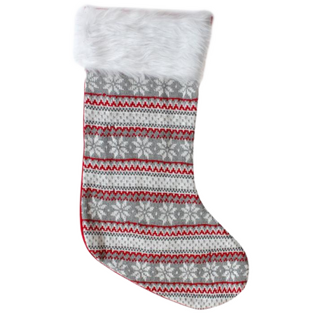 Skarpeta Świąteczna Na Prezenty Dekoracja Na Okno Kominek Pod Choinkę 4 szt