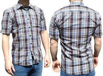 Armani Exchange Koszula Męska Bawełniana Slim Fit