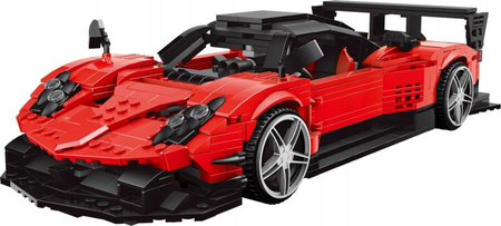 Klocki Konstrukcyjne Auto Sportowy Samochód 1278 Elementów Mould King
