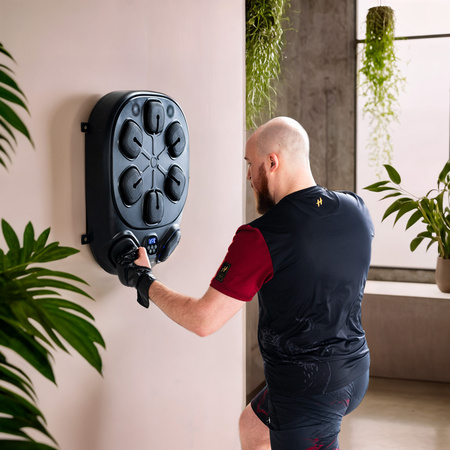 Elektroniczna Tarcza Bokserska Bluetooth Na Ścianę Z Głośnikiem + Rękawice
