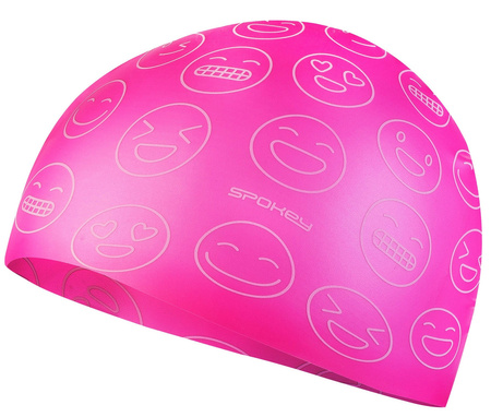 Zestaw Pływacki Do Pływania Na Basen Okularki ANTI-FOG + Czepek EMOJI