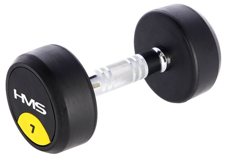 HMS Zestaw Hantli Ciężarków Gumowanych 2x7 kg