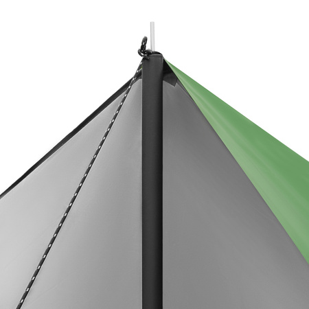 Tarp Płachta Biwakowa Wodoodporna Turystyczna 3x3 m Przeciwsłoneczna NILS