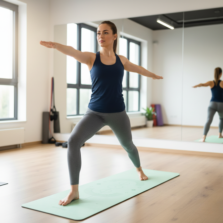 Mata Do Ćwiczeń Fitness Jogi Treningu Antypoślizgowa 183x61 cm SPOKEY