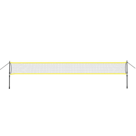 Siatka Do Rekreacyjnej Gry W Badmintona 630 cm + Słupki Teleskopowe NILS
