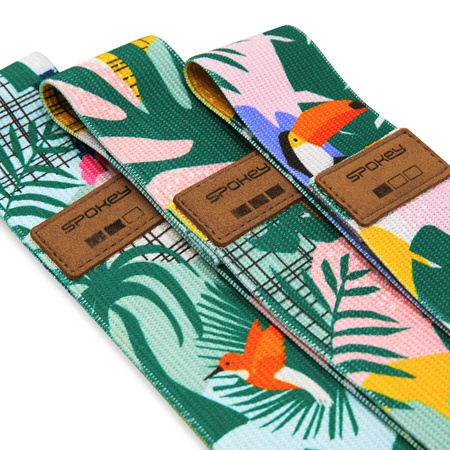 Zestaw Gum Materiałowych Do Ćwiczeń Fitness Treningu Bawełniane 3 szt.