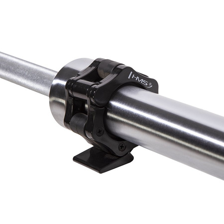 HMS Gryf Olimpijski Prosty Sztanga 220 cm Z Zaciskami LOCK JAW