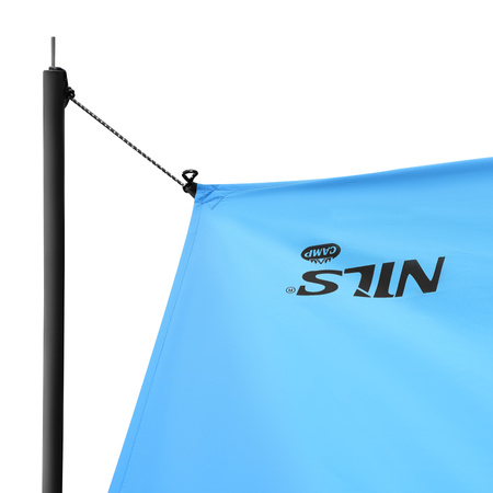 Tarp Płachta Biwakowa Wodoodporna Turystyczna 230x140 cm Przeciwsłoneczna