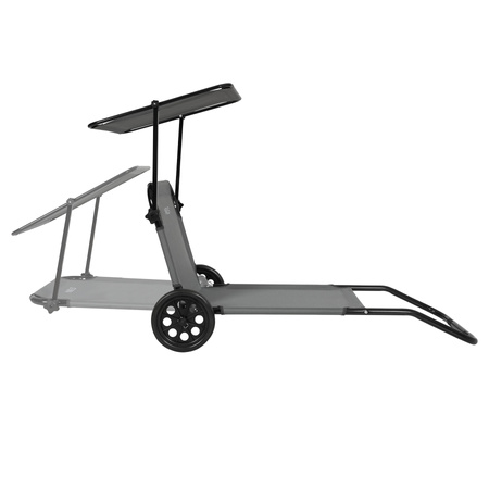 Leżak Ogrodowy Plażowy Składany Fotel Turystyczny Basenowy Do Ogrodu NILS