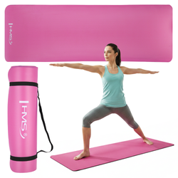 Mata Do Ćwiczeń Fitness Jogi Aerobiku Gimnastyczna Gruba Karimata 1 cm HMS