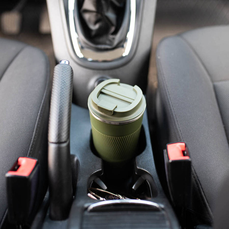 Kubek Termiczny Termos Turystyczny Stalowy Butelka Na Kawę Herbatę 510 ml